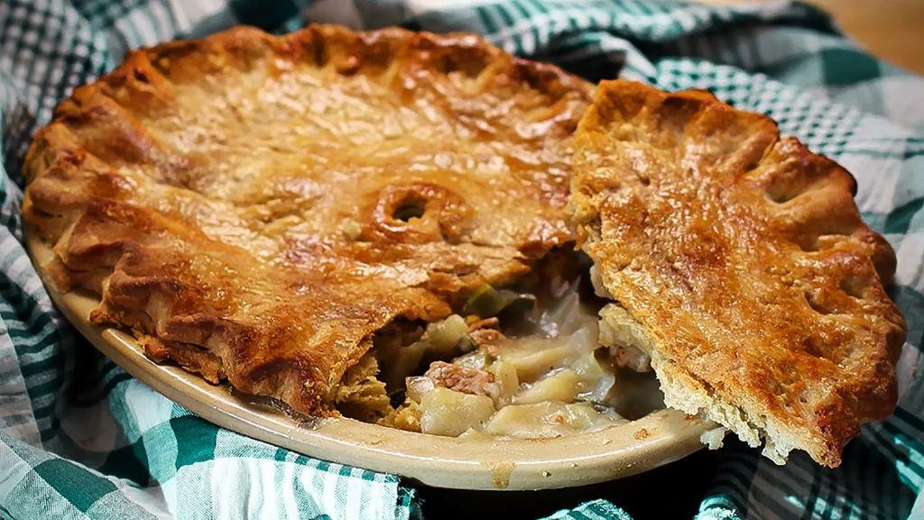 Pork and Apple Cider Pie