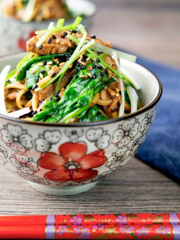 Pork and Pepper Szechuan Noodles