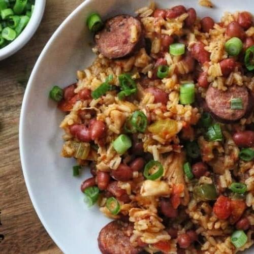 Pork and Red Bean Jambalaya