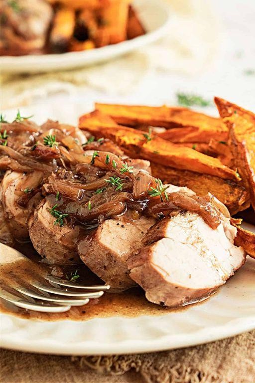Port Glazed Pork Tenderloin