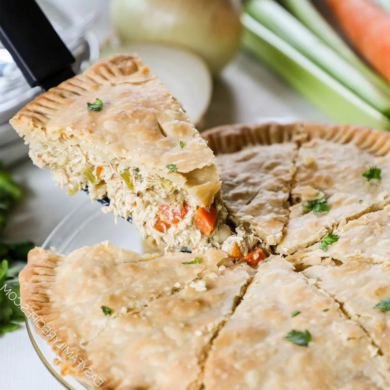 Poultry Seasoned Creamy Chicken Pot Pie