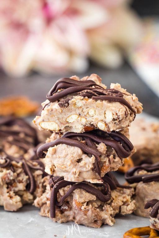 Pretzel Toffee Peanut Clusters