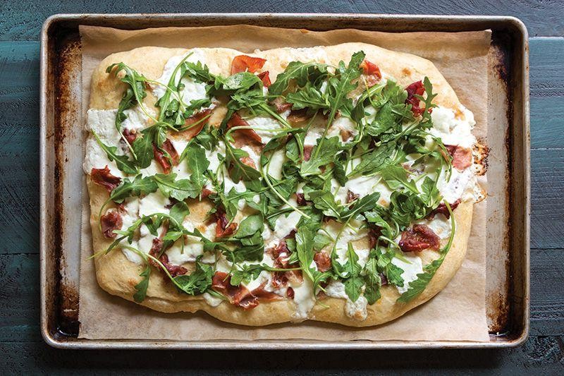 Prosciutto and Arugula Focaccia