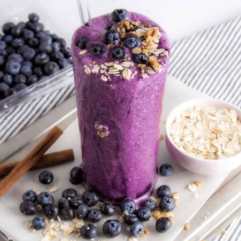 Protein-Packed Blueberry Smoothie