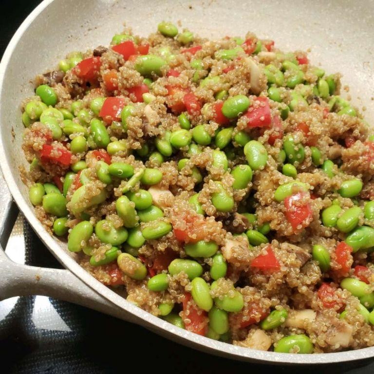 Protein-Packed Edamame and Quinoa Salad