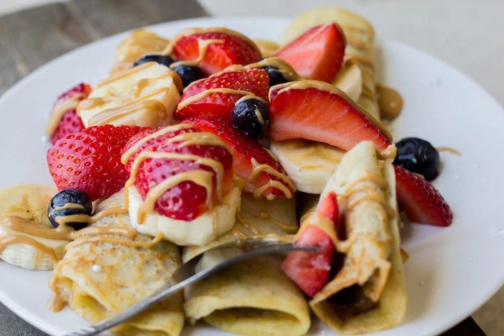 Protein-Packed Peanut Butter Crepes