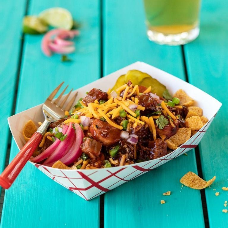 Pulled Beef Brisket Frito Pie