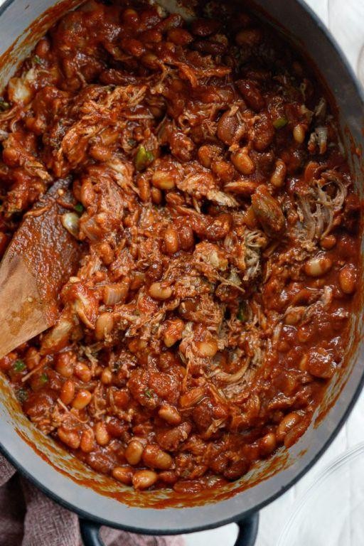 Pulled Pork and Bean Chili