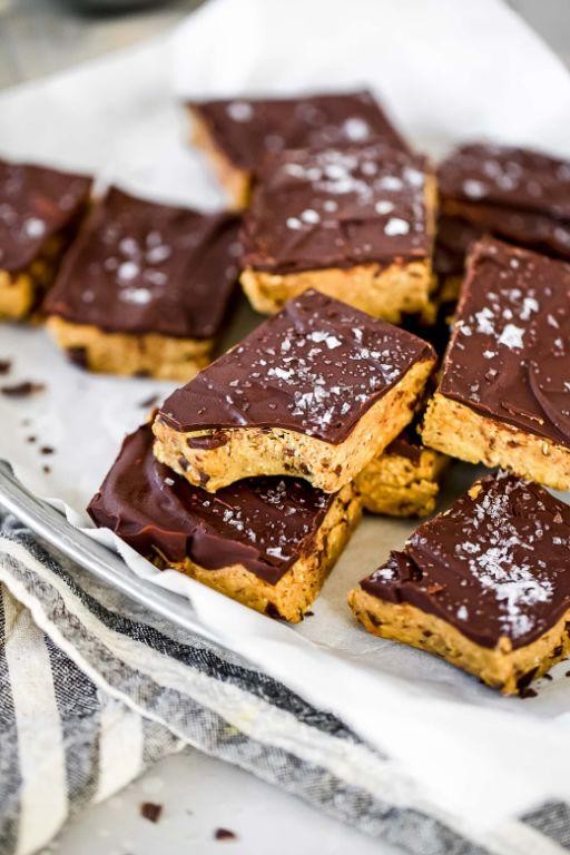 Pumpkin Cookie Dough Bars