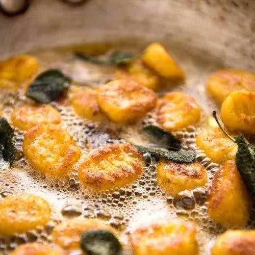 Pumpkin Gnocchi with Sage Butter