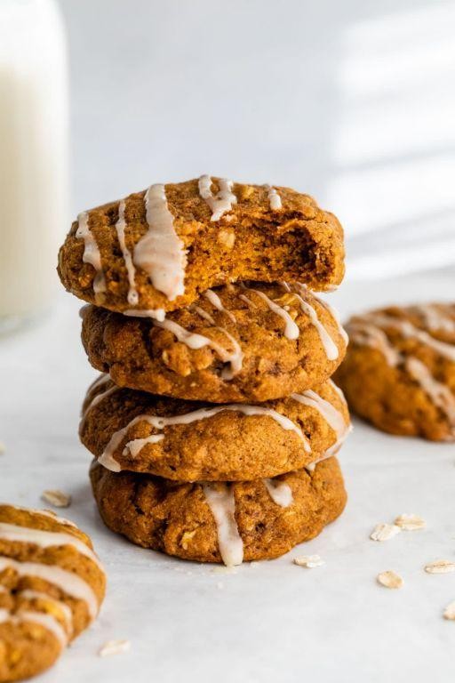 Pumpkin Oatmeal Cookies