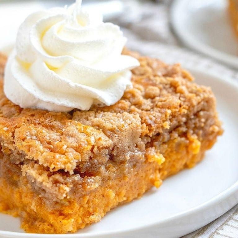 Pumpkin Pie Dump Cake