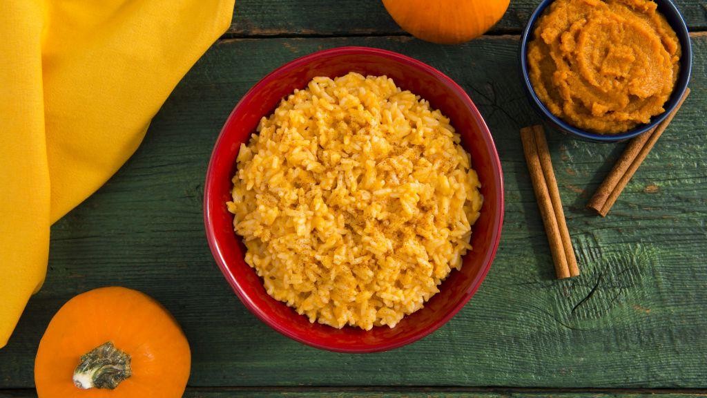 Pumpkin Pie Minute Rice Pudding