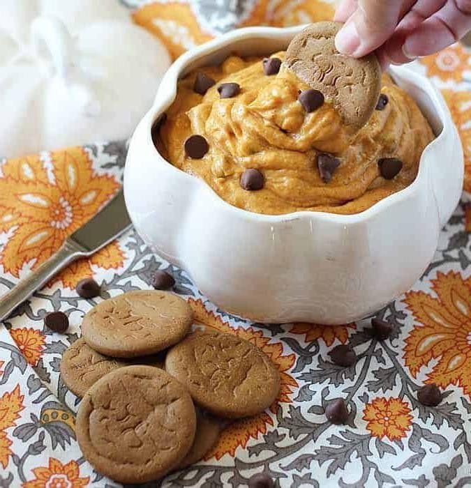 Pumpkin Spice Chocolate Dip