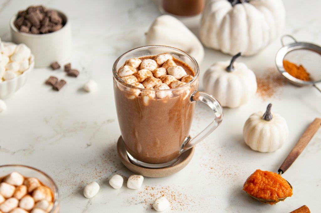 Pumpkin Spice Chocolate Protein Sip