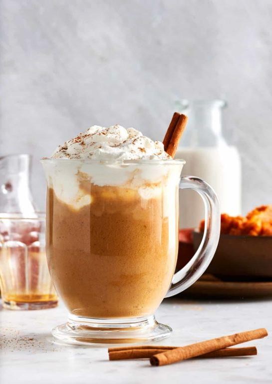 Pumpkin Spice Ginger Syrup Latte