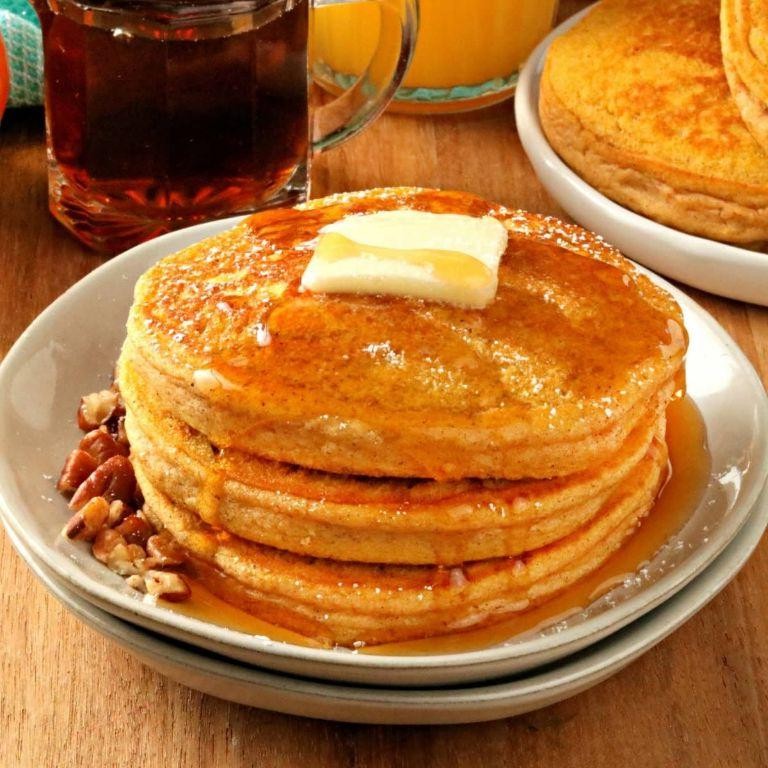 Pumpkin Spice Gluten-Free Pancakes