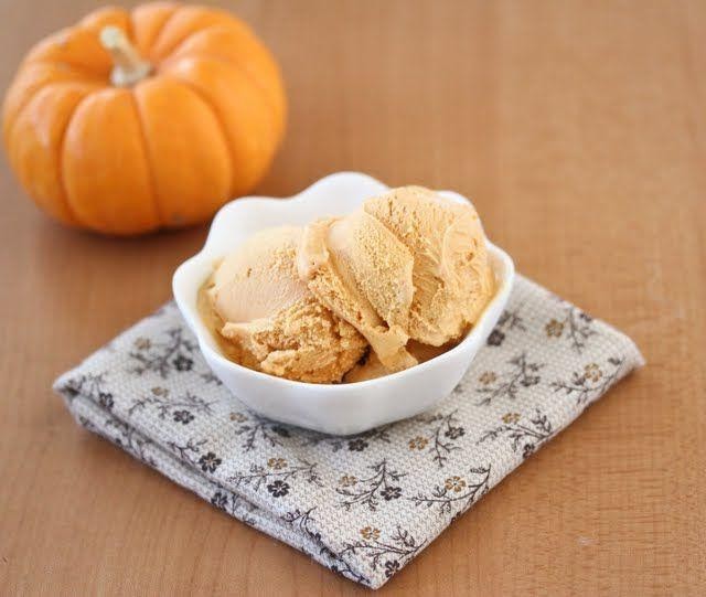 Pumpkin Spice Latte Frozen Yogurt