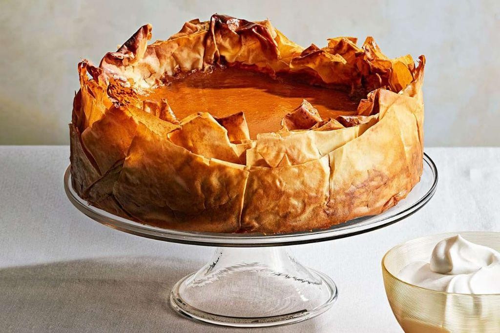 Pumpkin Spice Phyllo Bread