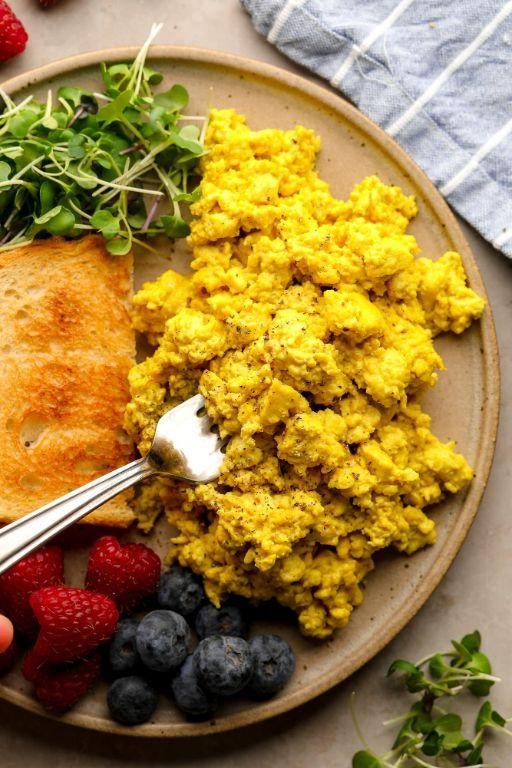Pumpkin Spice Scrambled Tofu