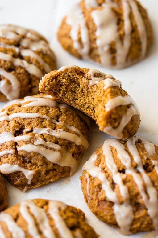 Pumpkin Spice Soft Cookies