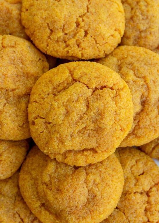Pumpkin Spice Sugar-Free Cookies