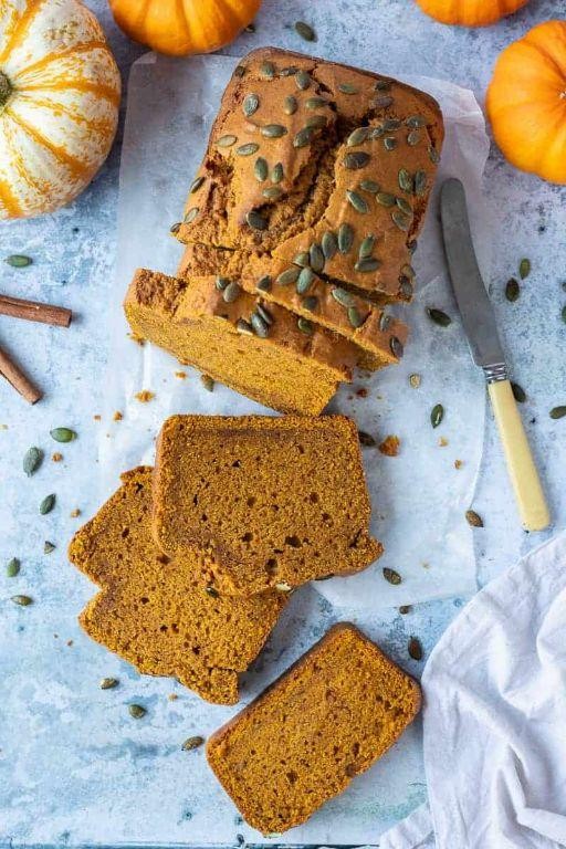 Pumpkin Spice Vegan Loaf Cake