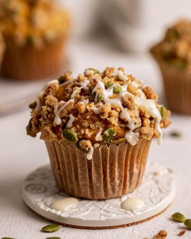 Pumpkin Spice Vegan Muffins