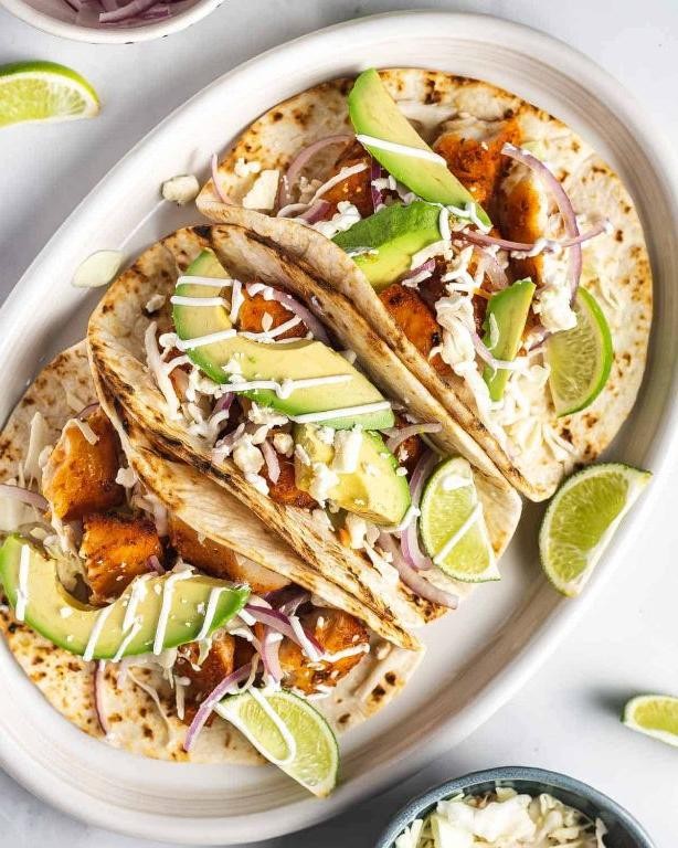 Quick Air Fryer Fish Tacos