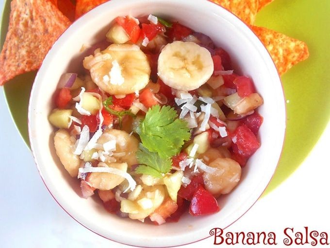 Quick Banana Salsa