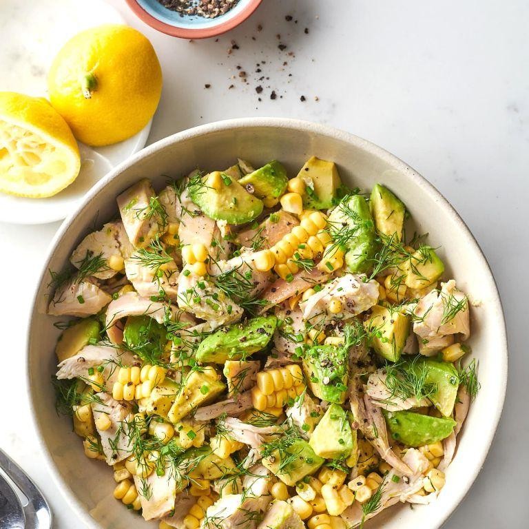 Quick Chicken Salad with Avocado