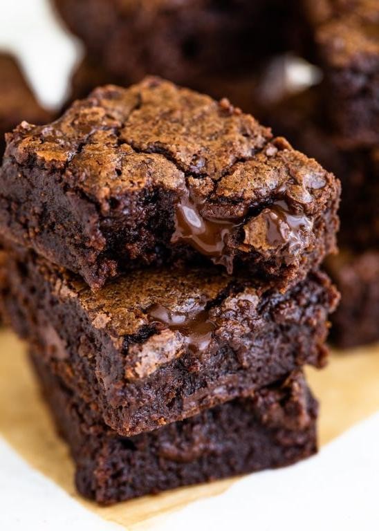 Quick Chocolate Fudge Brownies