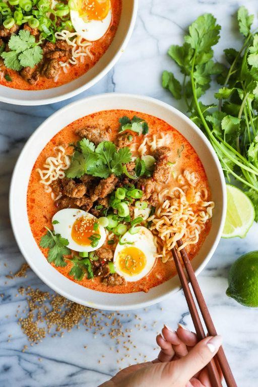 Quick Curry Coconut Ramen