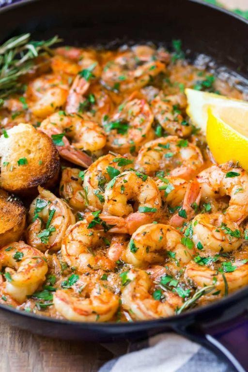 Quick Garlic Butter Shrimp