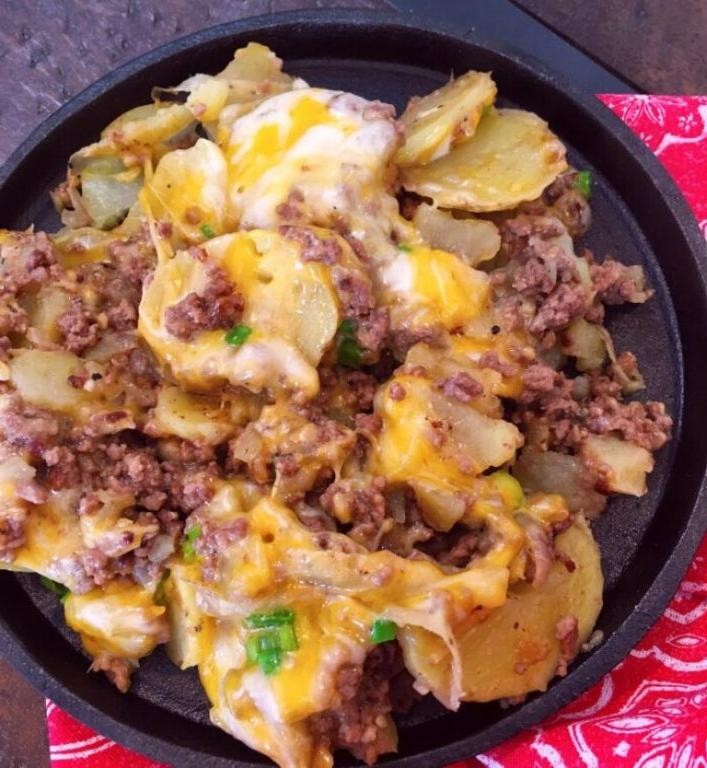 Quick Hamburger Skillet Dinner