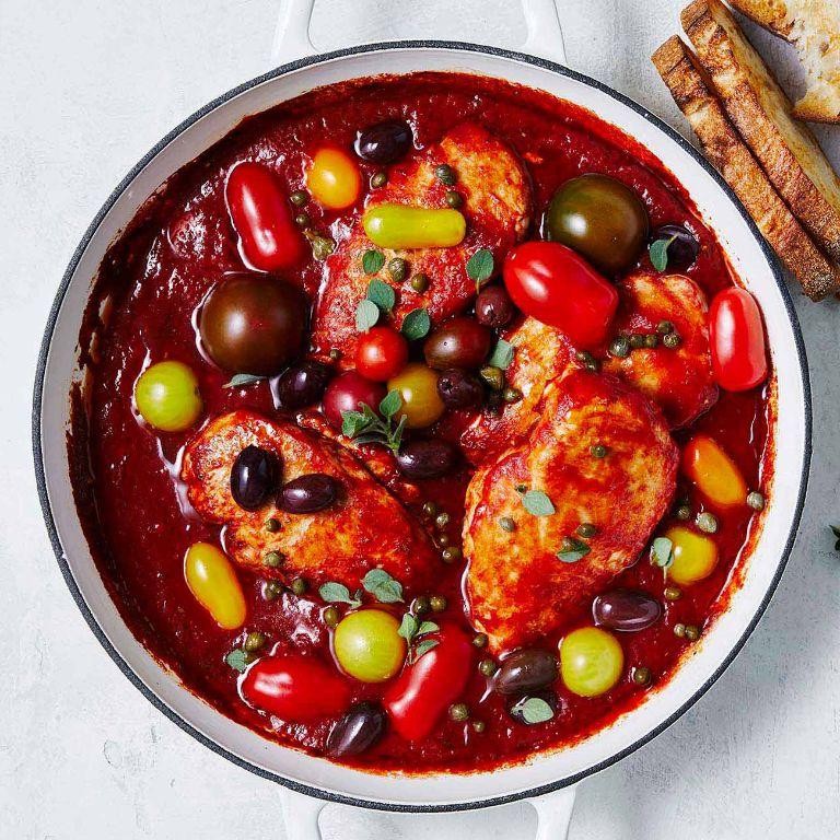 Quick One-Pot Chicken Cacciatore