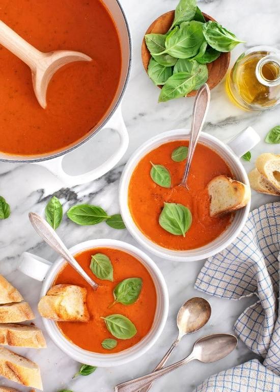 Quick Tomato Basil Soup
