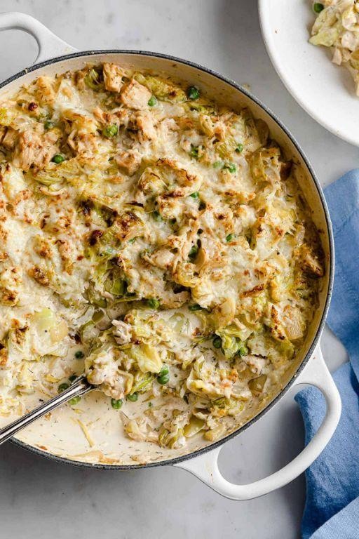 Quick Tuna and Cabbage Casserole