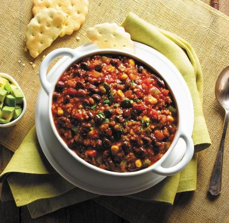 Quinoa and Black Bean Chili