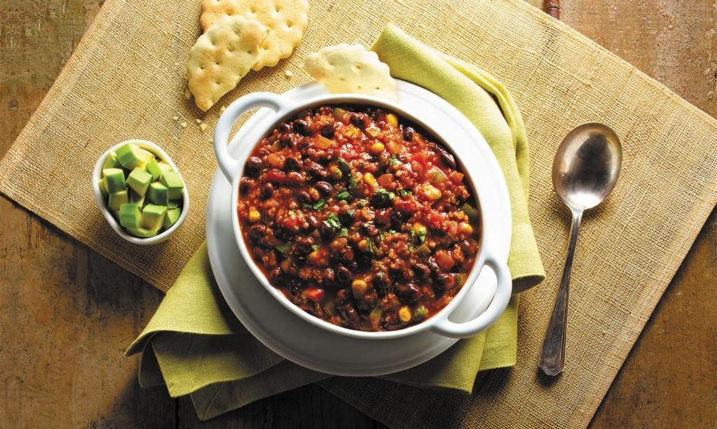 Quinoa and Black Bean Chili