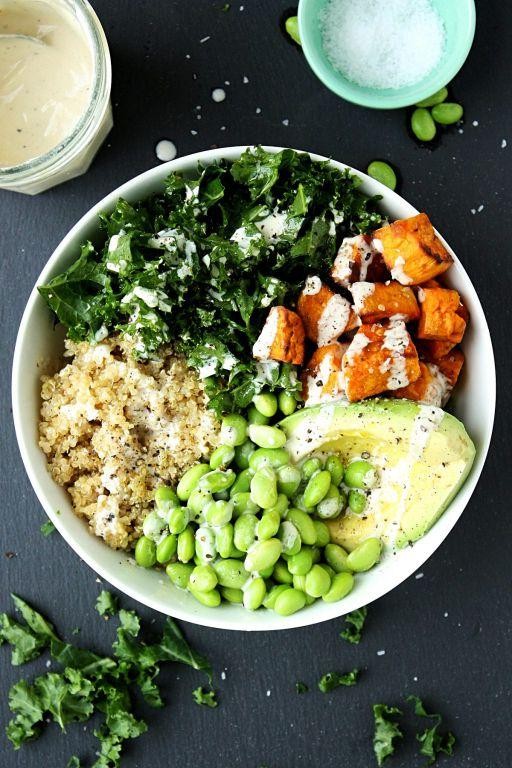 Quinoa and Kale Buddha Bowl