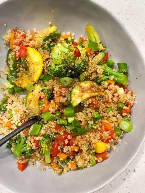 Quinoa and Vegetable Stir-Fry