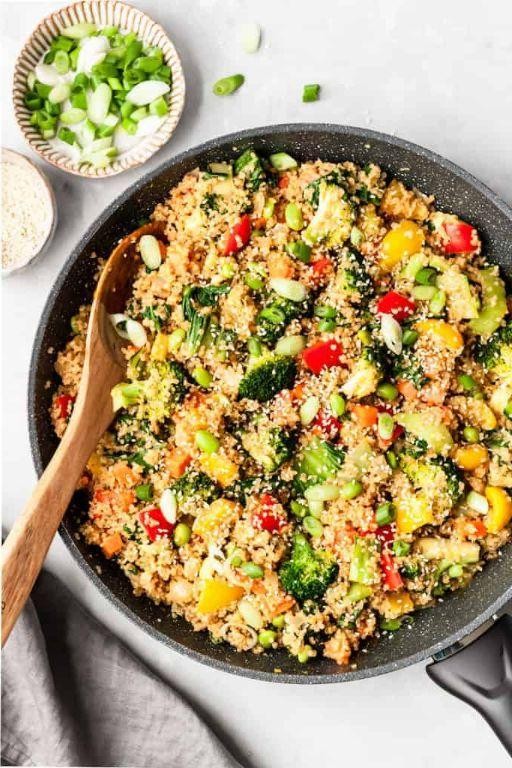 Quinoa and Vegetable Stir-Fry