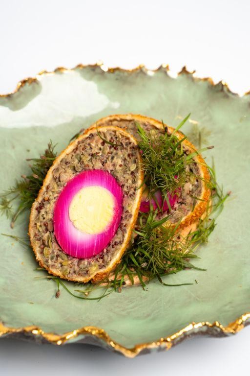 Quinoa-Crusted Scotch Eggs