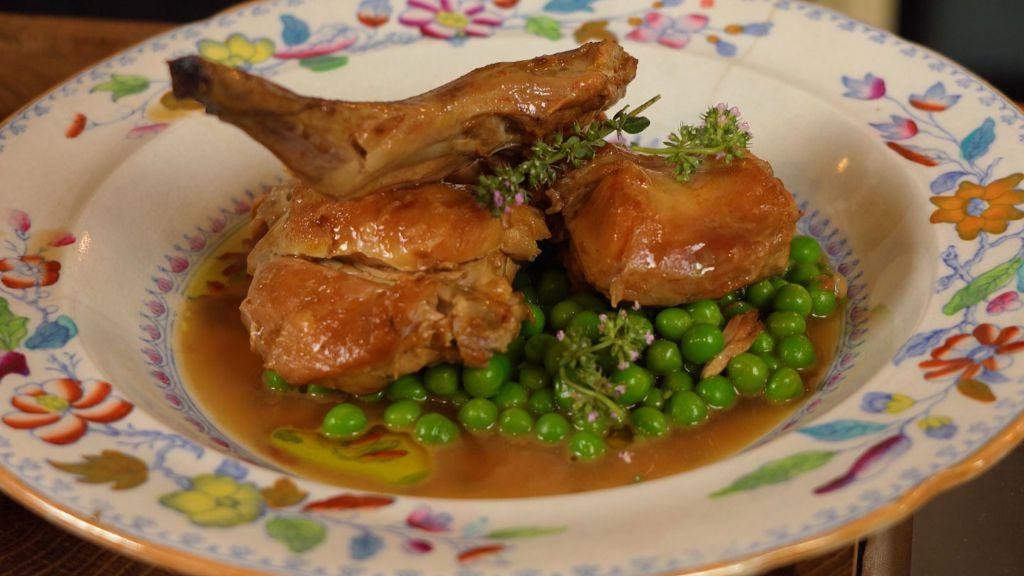 Rabbit and Pea Feast