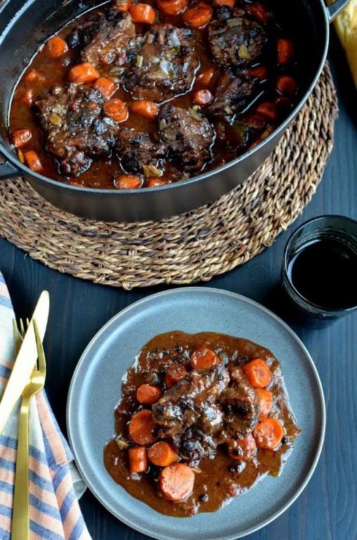 Rabo de Toro with Red Wine Sauce
