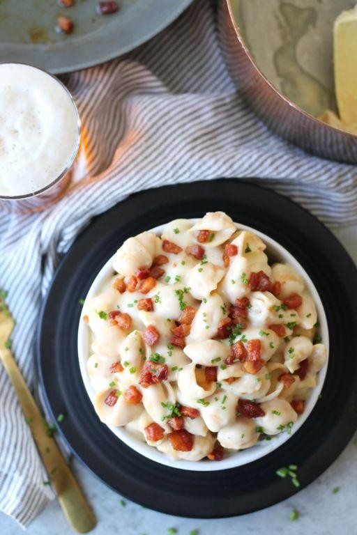 Radiatore Mac and Cheese with Crisped Pancetta