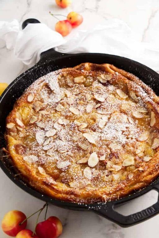 Rainier Cherry Clafoutis