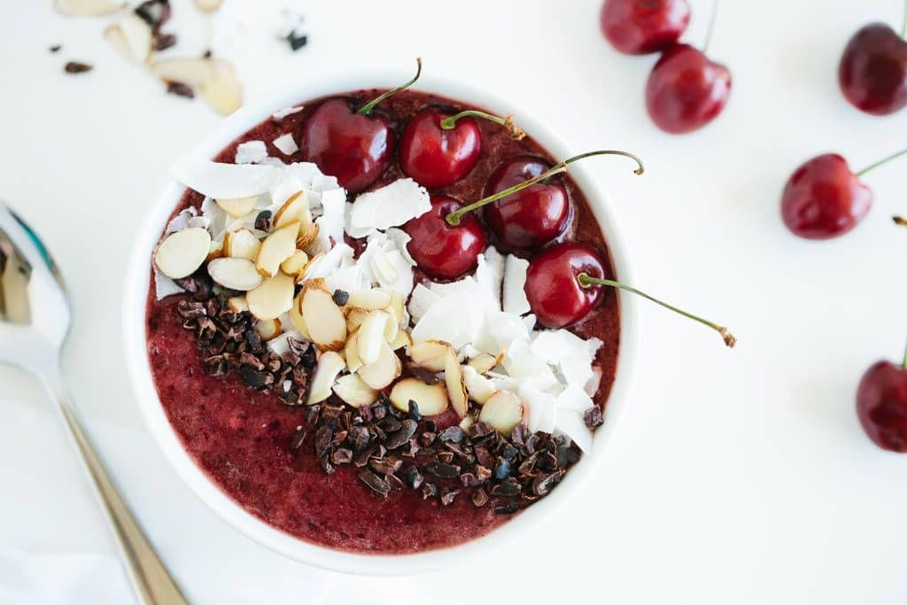 Rainier Cherry Smoothie Bowl