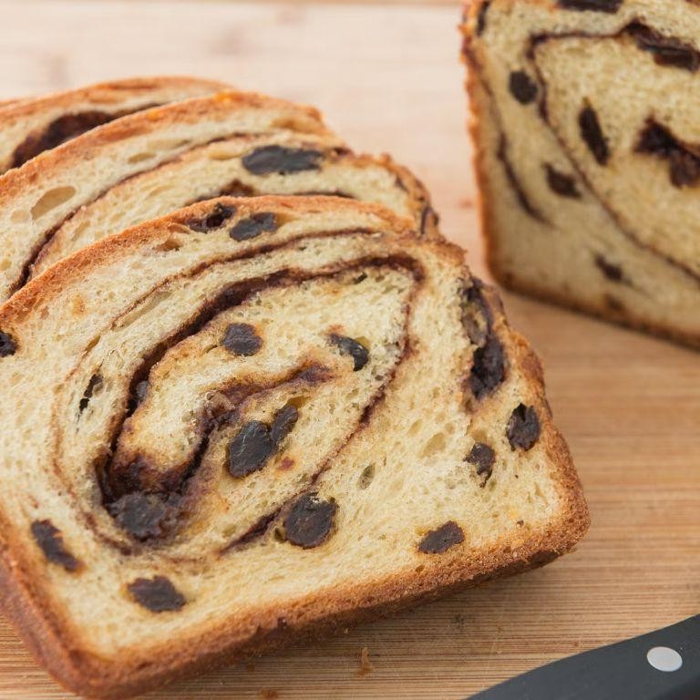 Raisin Cinnamon Bread Loaf